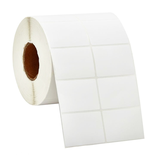 Etiquetas 1.50" x 1.0" Color Blanca / 2 filas